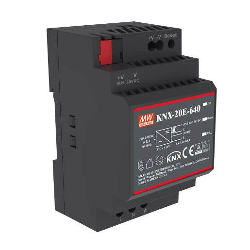 Mean Well Voedingseenheid bussysteem KNX 640mA 30V DIN-rail KNX-20E-640