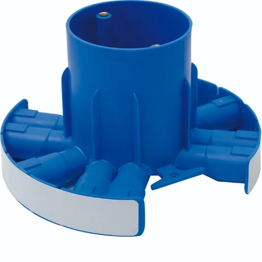 ABB Centraaldoos rond 100 mm hoog 10x16/19 rondom