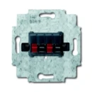 ABB Busch-Jaeger Balance SI Future Solo Axcent onderdeel/ centraalplaat Basiselement 2 connectoren Zonder label antraciet 2CKA000230A0404