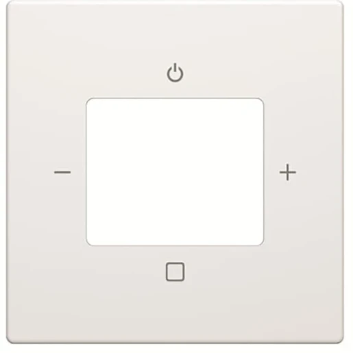 ABB Busch-Jaeger Future Solo Axcent Carat Centraalplaat digitale radio wit RAL 9016 2CKA008200A0254