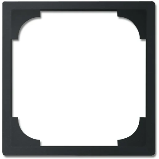 ABB Busch-Jaeger Future Centraalplaat overgang 71x71mm zwart RAL 9005 2CKA001710A4099