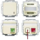 ABB Busch-Jaeger SI Miva toiletset VDE0834 set compleet 70x21mm wit IP20 2CKA001582A0421