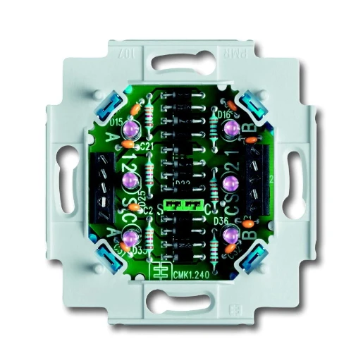 ABB Busch-Jaeger Infoline Controle verlichting 6-voudig Basiselement 15V inbouw IP20 2CKA001582A0341