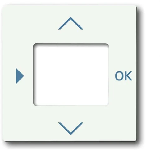 ABB Busch-Jaeger Future Centraalplaat timer 6455-56 1098U(F) centraalplaat wit RAL 9016 2CKA006430A0388