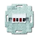 ABB Busch-Jaeger Balance SI Future Solo Axcent onderdeel/ centraalplaat Basiselement 2 connectoren Zonder label wit 2CKA000230A0403