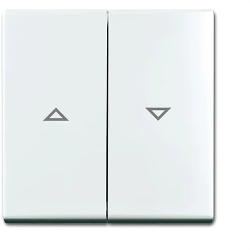 ABB Busch-Jaeger Balance Bedieningselement SI-B tweedelige wip wit RAL 9010 2CKA001713A0202