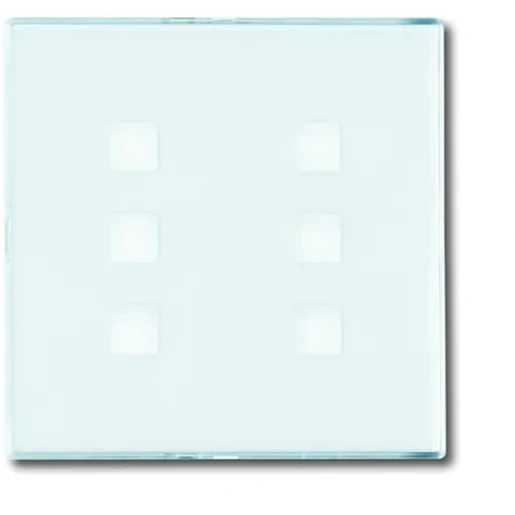 ABB Busch-Jaeger Future Solo Axcent Carat Infoli infoline centraalplaat 1566u centraalplaat wit RAL 9016 2CKA001582A0353