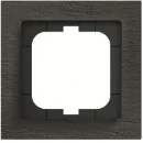 ABB Busch-Jaeger Axcent pur Afdekraam 1-voudig Horizontaal en verticaal Grijs IP20 2CKA001754A4805