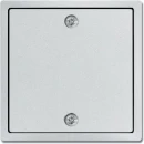 ABB Busch-Jaeger Future centraalplaat 2610/6u aan / uit trekkoord aluminium RAL 9006 2CKA001753A0310