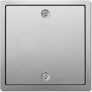 ABB Busch-Jaeger centraalplaat 2610/6u aan / uit trekkoord RVS 2CKA001753A0312