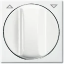 ABB Busch-Jaeger Balance Centraalplaat + knop SI-B draaiknop wit RAL 9010 2CKA001753A0231