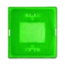 ABB Busch-Jaeger lens lichtsignaaleenheid centraalplaat ip44 Lens vlak groen 2CKA001565A0217