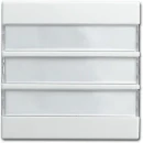 ABB Busch-Jaeger Balance Infoline centraalplaat 1566u si-b centraalplaat wit RAL 9010 2CKA001582A0400