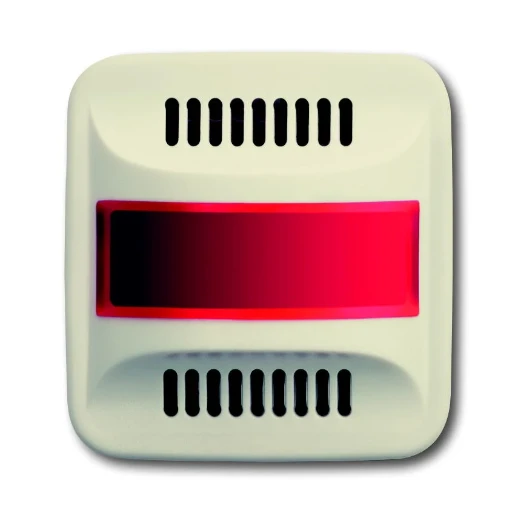 ABB Busch-Jaeger SI Infoline centraalplaat lens rood + transparant beige RAL 1013 2CKA001582A0359