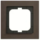 ABB Busch-Jaeger Axcent pur Afdekraam 1-voudig Horizontaal en verticaal Bruin IP20 2CKA001754A4790