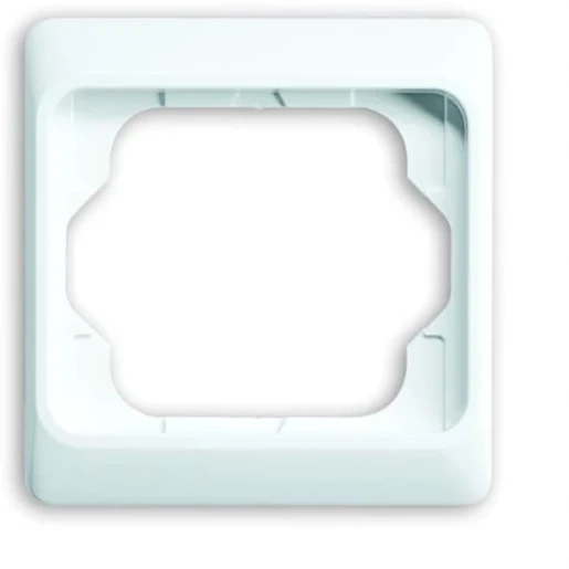 ABB Busch-Jaeger Alpha exclusive afdekraam 1-voudig Horizontaal en verticaal Wit RAL 9016 IP20 2CKA001754A2965