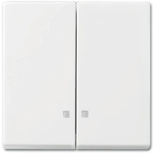 ABB Busch-Jaeger Balance bedieningselement si-b aan / uit enkele wip wit RAL 9010 2CKA001731A3996