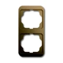 ABB Busch-Jaeger Alpha nea Afdekraam 2-voudig Verticaal Brons IP20 2CKA001754A1751