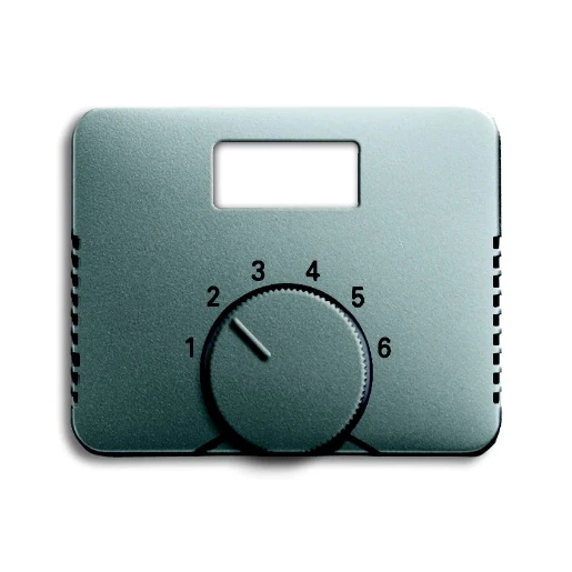 ABB Busch-Jaeger Alpha Centraalplaat 1094/97UTA draaiknop titanium 2CKA001710A3694