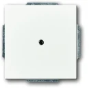 ABB Busch-Jaeger Future centraalplaat 1x uit boring Snoerkap Basiselement met centrale afdekplaat Zonder label wit 2CKA001710A3878
