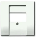 ABB Busch-Jaeger Future Axcent Centraalplaat TAE/USB TAE Bedieningselement Zonder label wit 2CKA001710A3926