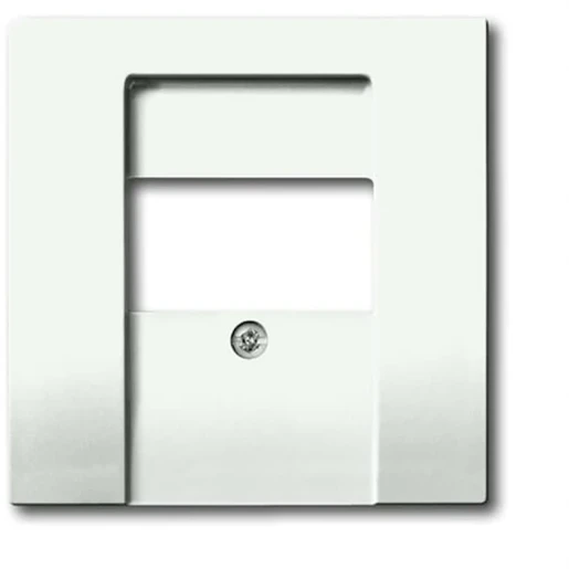 ABB Busch-Jaeger Future Axcent Centraalplaat TAE/USB TAE Bedieningselement Zonder label wit 2CKA001710A3926