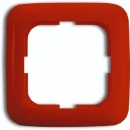ABB Busch-Jaeger Reflex SI Afdekraam 1-voudig Horizontaal en verticaal Rood RAL 3020 IP20 2CKA001725A1563