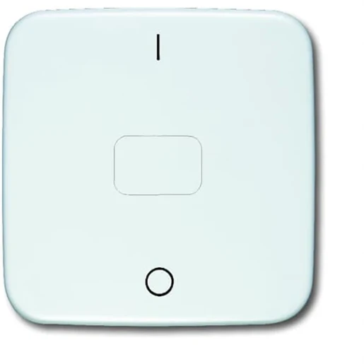 ABB Busch-Jaeger Reflex SI bedieningselement 2-polig (10a) 2 stuks aan / uit enkele wip wit RAL 9010 2CKA001434A0570