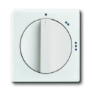 ABB Busch-Jaeger Future Solo Axcent Carat Centraalplaat 2710/1U knevelgreep wit RAL 9016 2CKA001710A3651