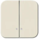 ABB Busch-Jaeger SI bedieningselement si aan / uit tweedelige wip beige RAL 1013 2CKA001731A3992