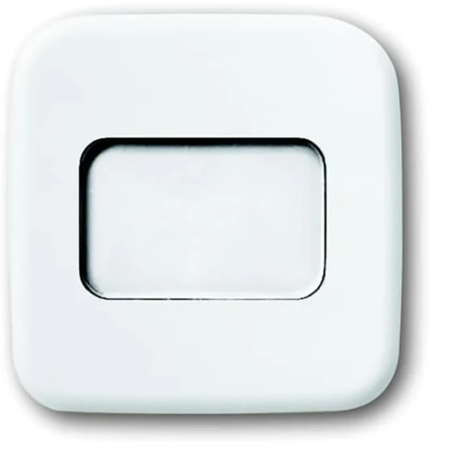 ABB Busch-Jaeger Reflex SI bedieningselement wis kruis puls aan / uit enkele wip wit RAL 9010 2CKA001731A0751