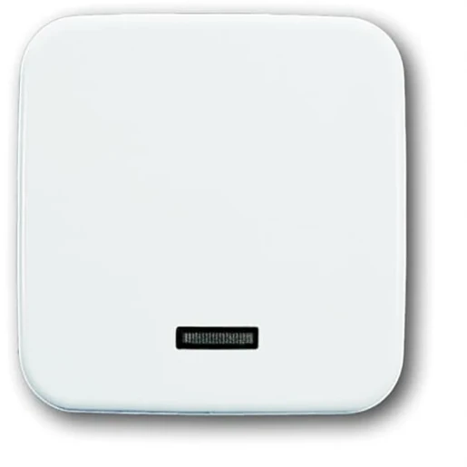 ABB Busch-Jaeger Reflex SI tiptoets + relaissokkel enkele wip wit RAL 9010 2CKA006599A2816