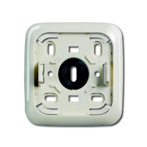 ABB Busch-Jaeger AP bodemplaat schakelmateriaal 2099-0-0244 1-voudig Verticaal Glanzend beige RAL 1013 2CKA002099A0244