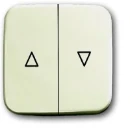 ABB Busch-Jaeger SI Bedieningselement tweedelige wip beige RAL 1013 2CKA001713A0155