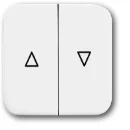 ABB Busch-Jaeger Reflex SI Bedieningselement tweedelige wip wit RAL 9010 2CKA001713A0163