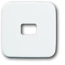 ABB Busch-Jaeger Reflex SI bedieningselement open wissel kruis puls aan / uit enkele wip wit RAL 9010 2CKA001731A0926