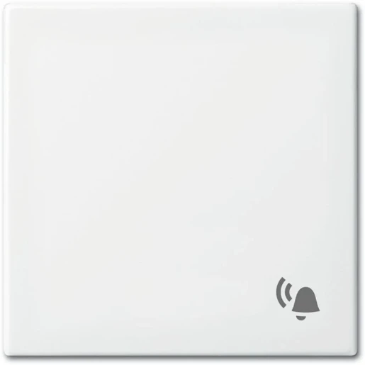 ABB Busch-Jaeger Balance bedieningselement pulsdrukker si-b aan / uit enkele wip wit RAL 9010 2CKA001731A2011