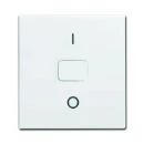 ABB Busch-Jaeger Balance bedieningselement 2-p 3-p si-b aan / uit enkele wip wit RAL 9010 2CKA001731A2004