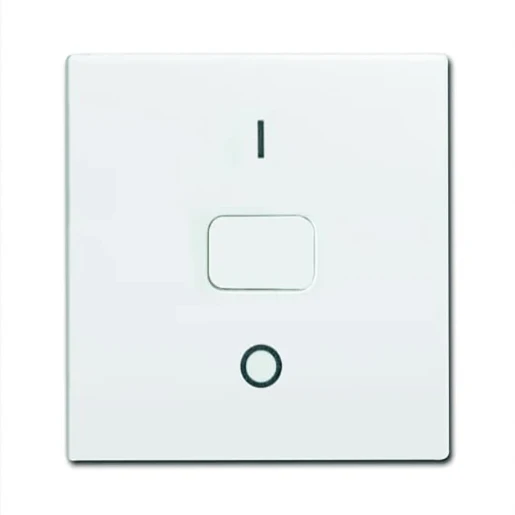 ABB Busch-Jaeger Balance bedieningselement 2-p 3-p si-b aan / uit enkele wip wit RAL 9010 2CKA001731A2004