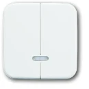 ABB Busch-Jaeger Reflex SI Toets seriedimmer 6565U tiptoets wit RAL 9010 2CKA006599A2889