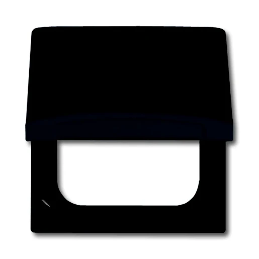 ABB Busch-Jaeger Centraalplaat verloop SI IP44 70x70x32mm klapdeksel antraciet RAL 7021 2CKA001710A1936