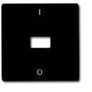 ABB Busch-Jaeger bedieningselement 2-polig aan / uit enkele wip antraciet RAL 7021 2CKA001731A1692