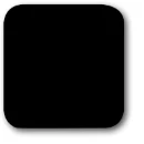 ABB Busch-Jaeger Reflex SI bedieningselement wissel kruis 2-polig aan / uit enkele wip zwart RAL 9005 2CKA001731A1007