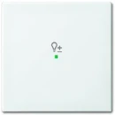 ABB Busch-Jaeger F@home bedieningswip 1-v si-b enkele wip wit RAL 9010 2CKA006220A0359