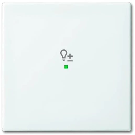 ABB Busch-Jaeger F@home bedieningswip 1-v si-b enkele wip wit RAL 9010 2CKA006220A0359