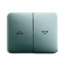 ABB Busch-Jaeger Alpha Bedieningselement tweedelige wip titanium 2CKA001751A2842