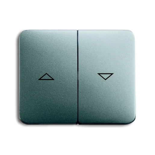 ABB Busch-Jaeger Alpha Bedieningselement tweedelige wip titanium 2CKA001751A2842