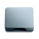 ABB Busch-Jaeger Alpha Centraalplaat KD/TAE Luidsprekeraansluiting Basiselement met centrale afdekplaat MetaalZonder label titanium 2CKA001710A3337