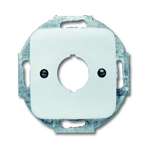 ABB Busch-Jaeger Reflex SI centraalplaat Boring Basiselement met centrale afdekplaat 1 connector Zonder label wit 2CKA001724A1150