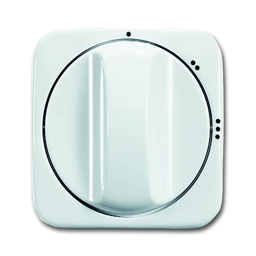 ABB Busch-Jaeger Reflex SI Centraalplaat 2710/1U knevelgreep wit RAL 9010 2CKA001710A3420